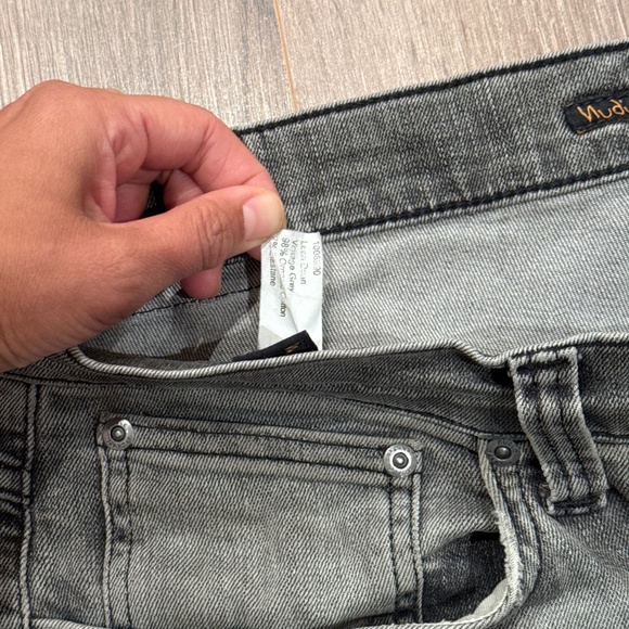Grey Nudie Jeans, size 34" x 34" - Picture 4 of 8